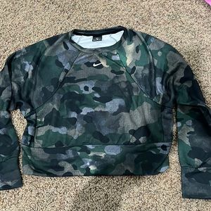 Rare Vintage Camo Nike Crewneck
